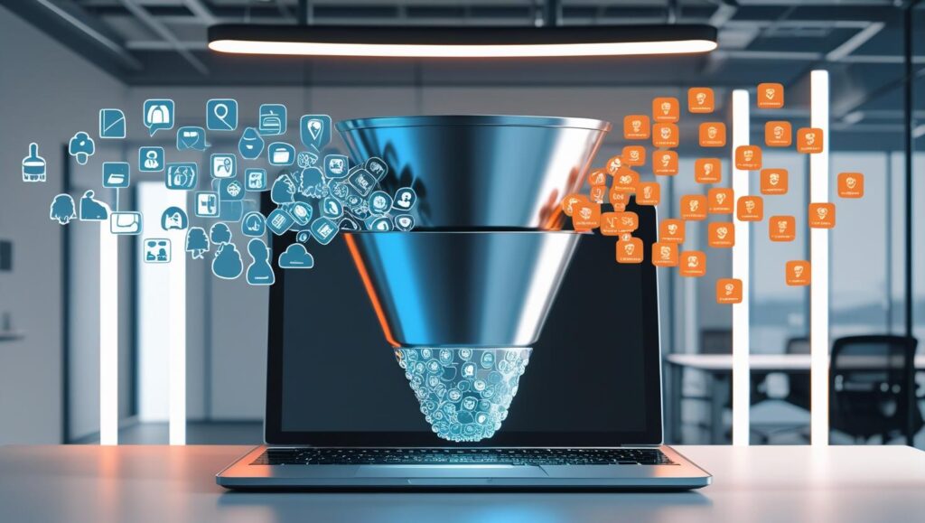 linkedin outreach software funnel