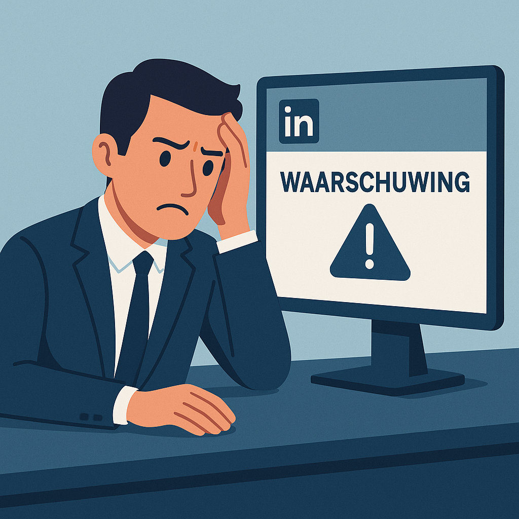 linkedin waarschuwingen en restricties 